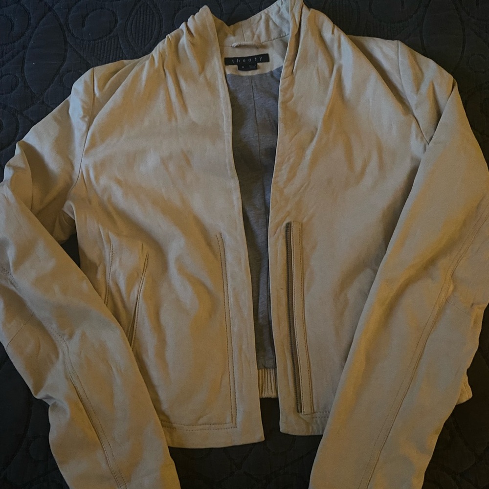 Theory leather jacket
